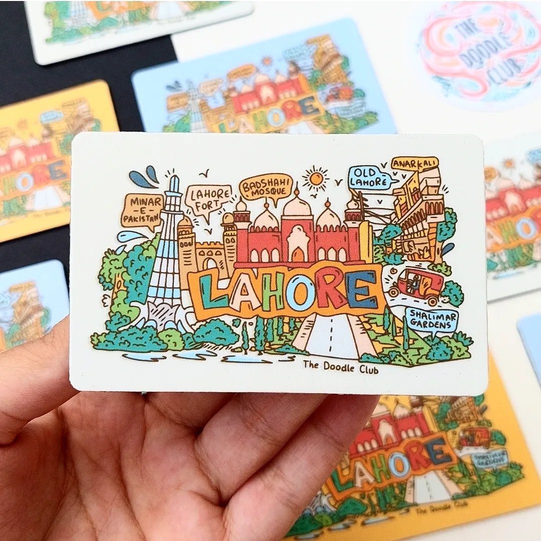 Lahore Doodle Off White