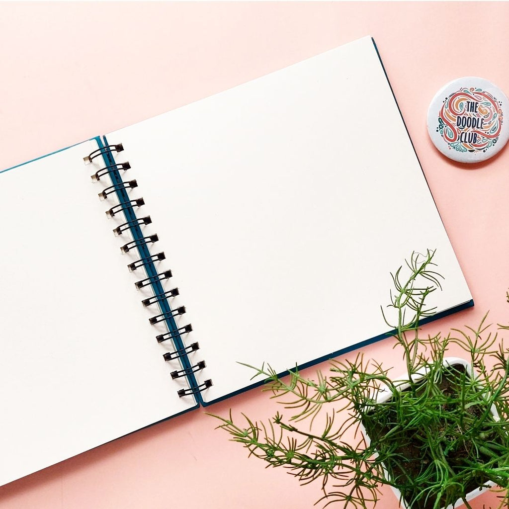 Art Blast Sketchbook - Teal Green