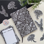 Monochrome Doodle Journal