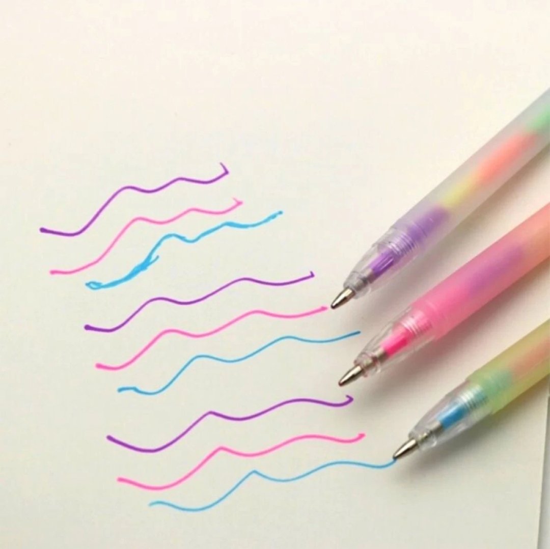 Rainbow Gel Pens
