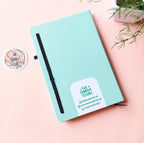 Minimalistic Magic Glass Ball Mint Journal