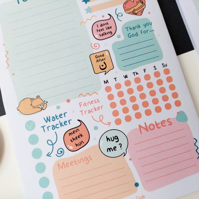 Self Care A5 Planner