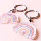 Rainbow Acrylic Keychain