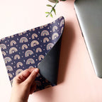 Rainbow Boho Dark - Mousepad