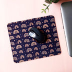 Rainbow Boho Dark - Mousepad