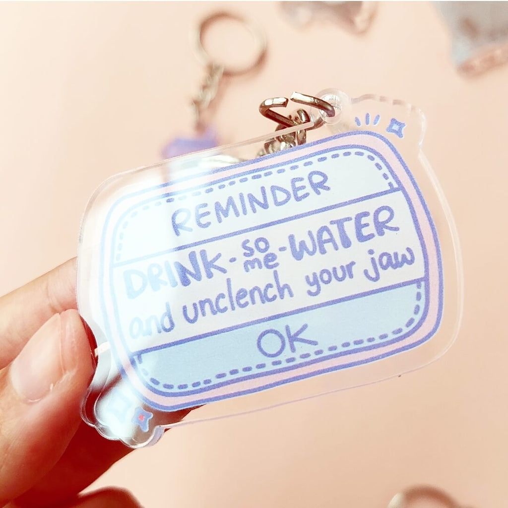 Minor Fault - Reminder Drink some Water Acrylic Keychain