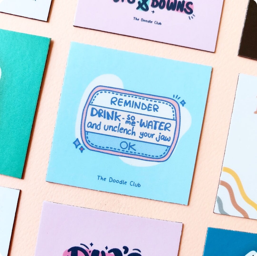 Reminder Drink Water - Fridge Magnet