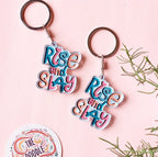 Rise and Slay Acrylic Keychain