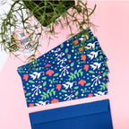Royal Blue Spring Envelopes
