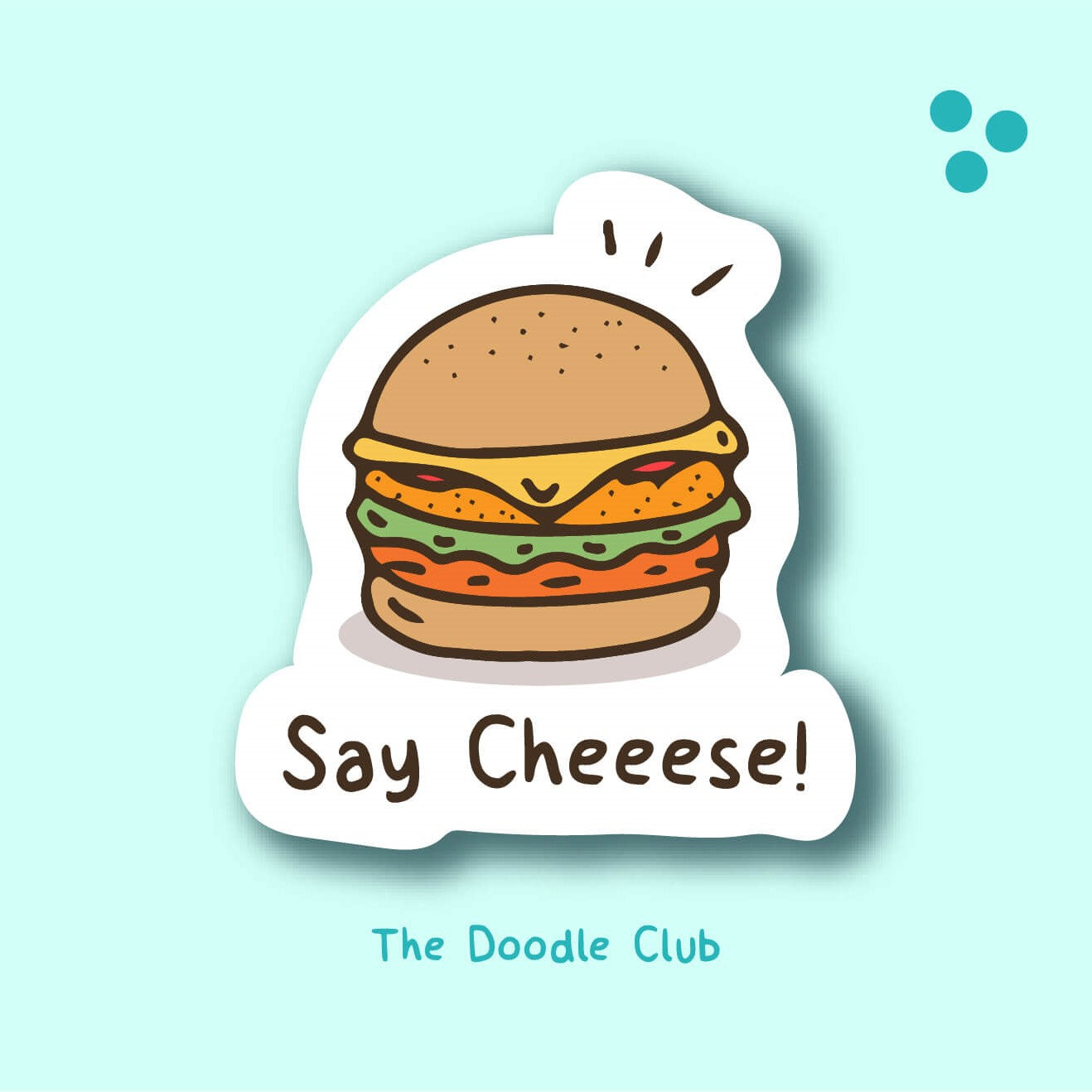 Say Cheese! Sticker