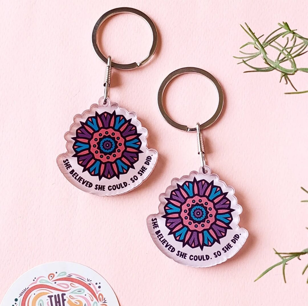 Minor Fault - Mandala Acrylic Keychain