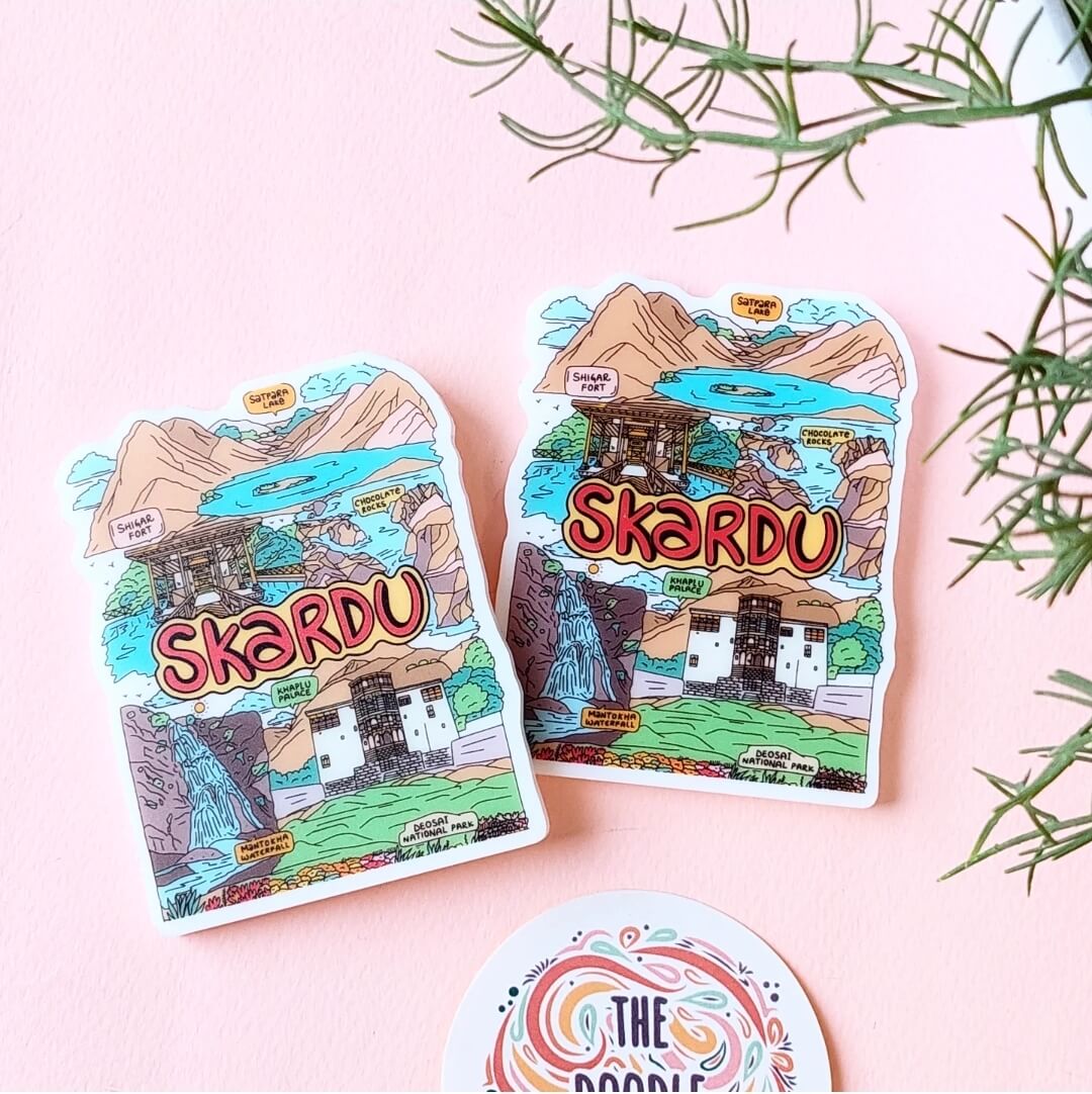 Skardu Acrylic Magnet