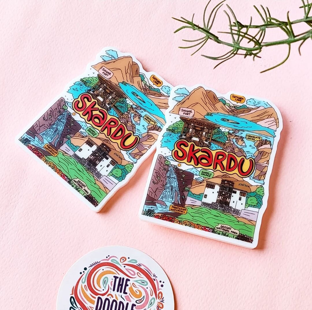 Skardu Acrylic Magnet
