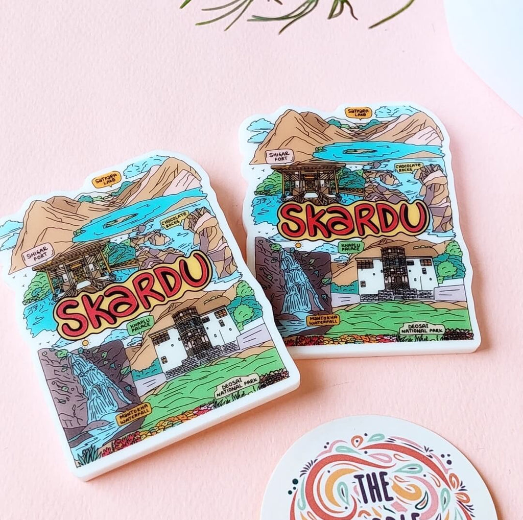 Skardu Acrylic Magnet