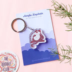 Procastinator Cat Acrylic Keychain