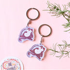 Procastinator Cat Acrylic Keychain