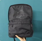 Black Space Doodle Backpack