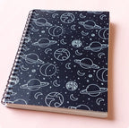 Space Doodle A5 Spiral Notebook
