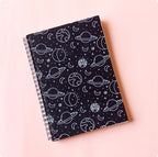 Space Doodle A5 Spiral Notebook