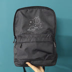 Black Space Doodle Backpack