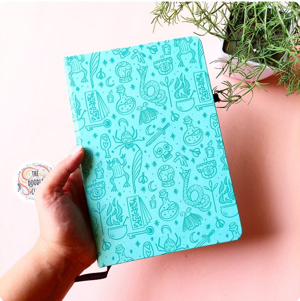 Spellbound Scribbles - Mint Green Journal