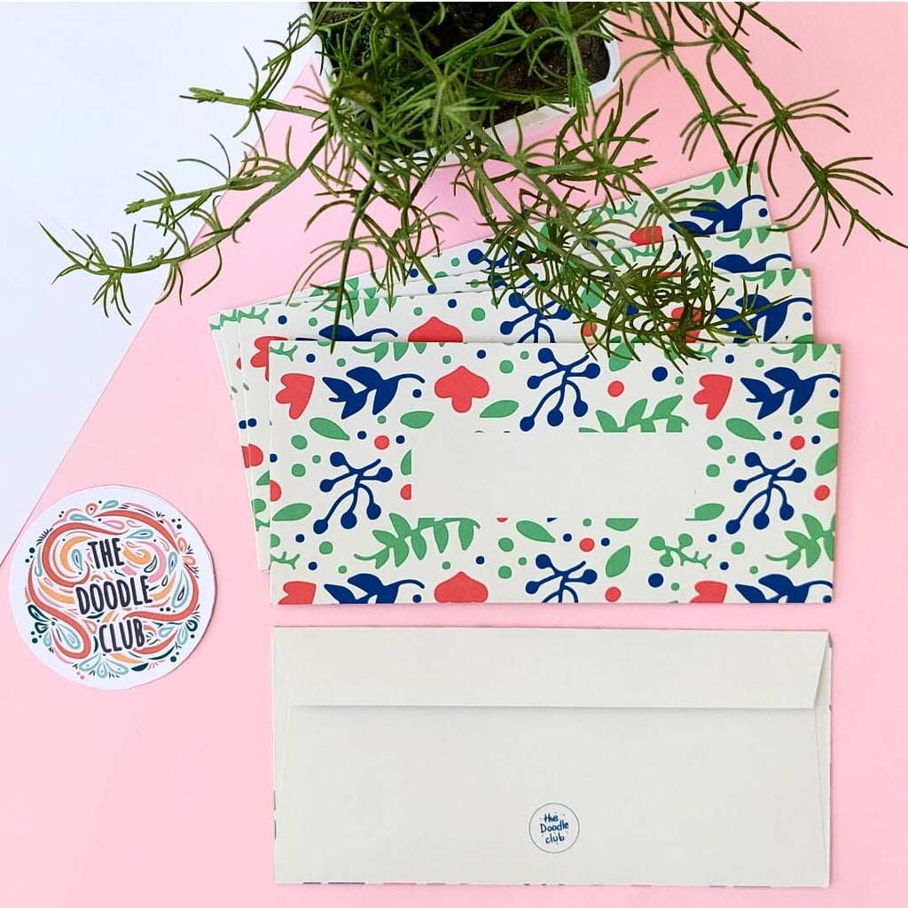 Off White Spring All Purpose Envelopes