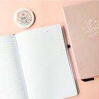 Boho Sun and Moon Minimalistic Journals