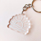 Minor Fault - Sun Minimalistic Acrylic Keychain