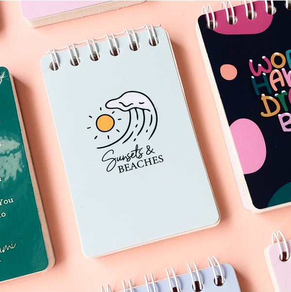 Sunsets and Beaches Mini Notepad