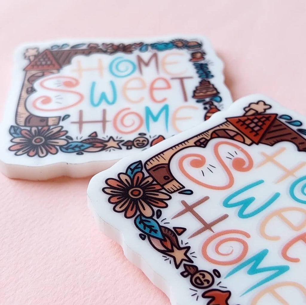 Home Sweet Home Acrylic Magnet