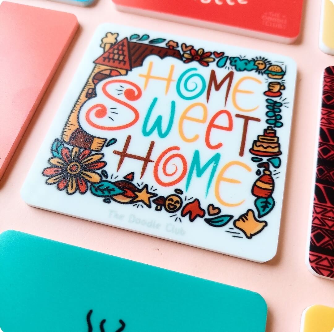 Home Sweet Home Acrylic Coaster