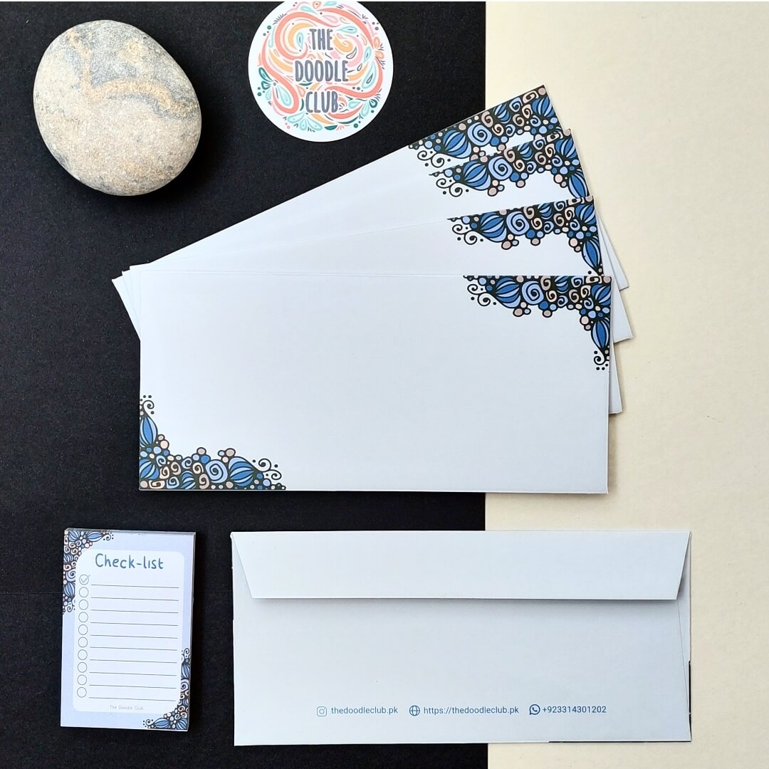 Lilac Swirls All Purpose Envelopes