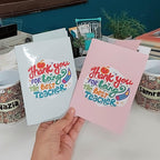 Thank You Card for Teacher - Greeting Cards