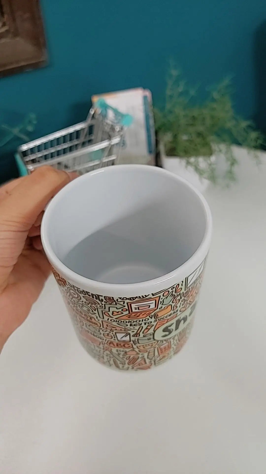 Doodled Teacher Named Mugs (Pre-paid)