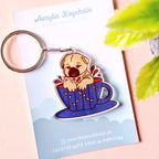 TeaPup Acrylic Keychain