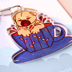 TeaPup Acrylic Keychain