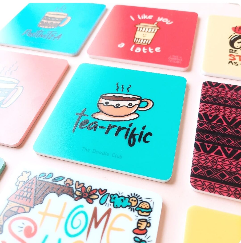 Tea-rrific Acrylic Coaster