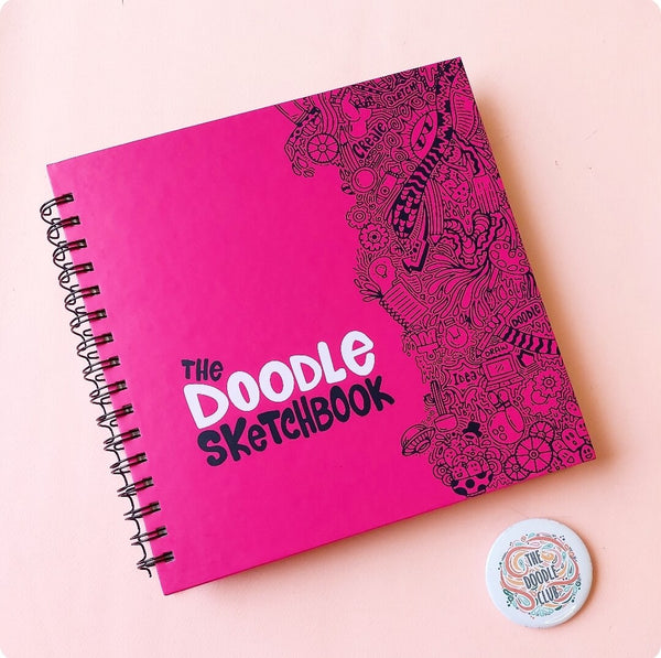 The Doodle Sketchbook - Pink