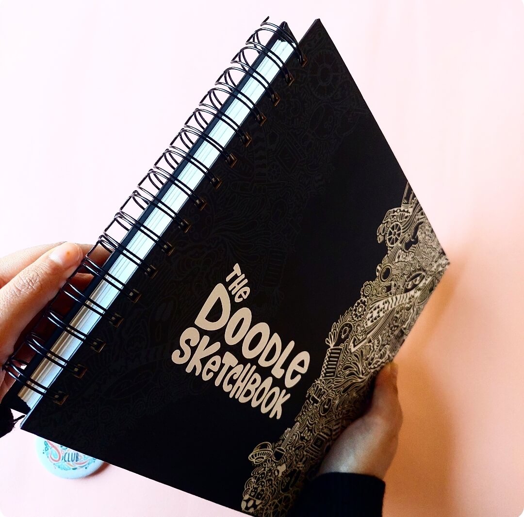The Doodle Sketchbook - Black Shadow