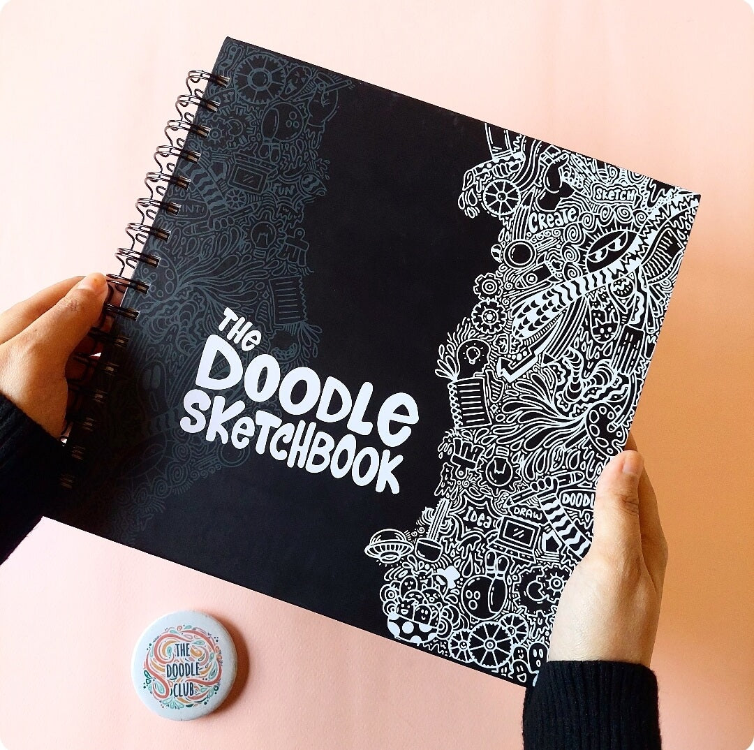 The Doodle Sketchbook - Black Shadow