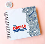 The Doodle Sketchbook - Blue & Orange