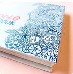 The Doodle Sketchbook - Blue & Orange