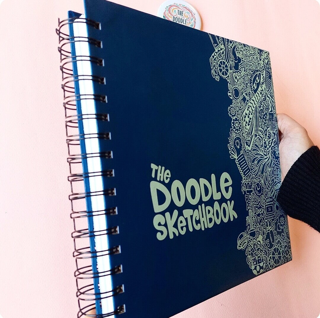 The Doodle Sketchbook - Royal Blue