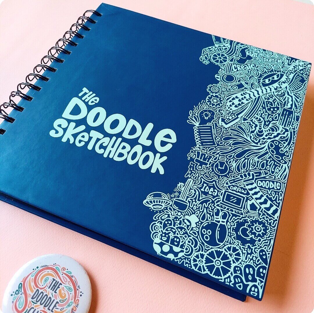 The Doodle Sketchbook - Royal Blue