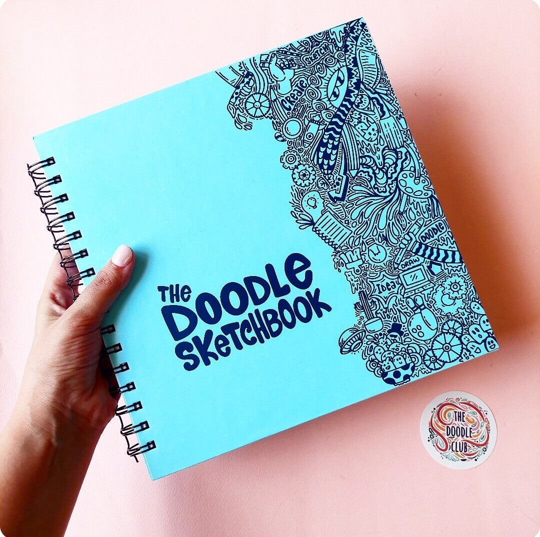 The Doodle Sketchbook - Sky Blue