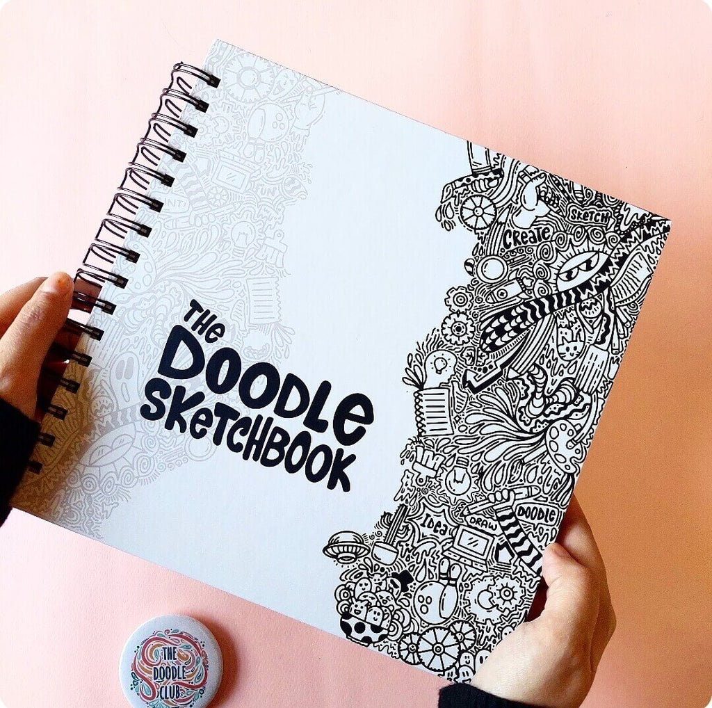 The Doodle Sketchbook - White Shadow
