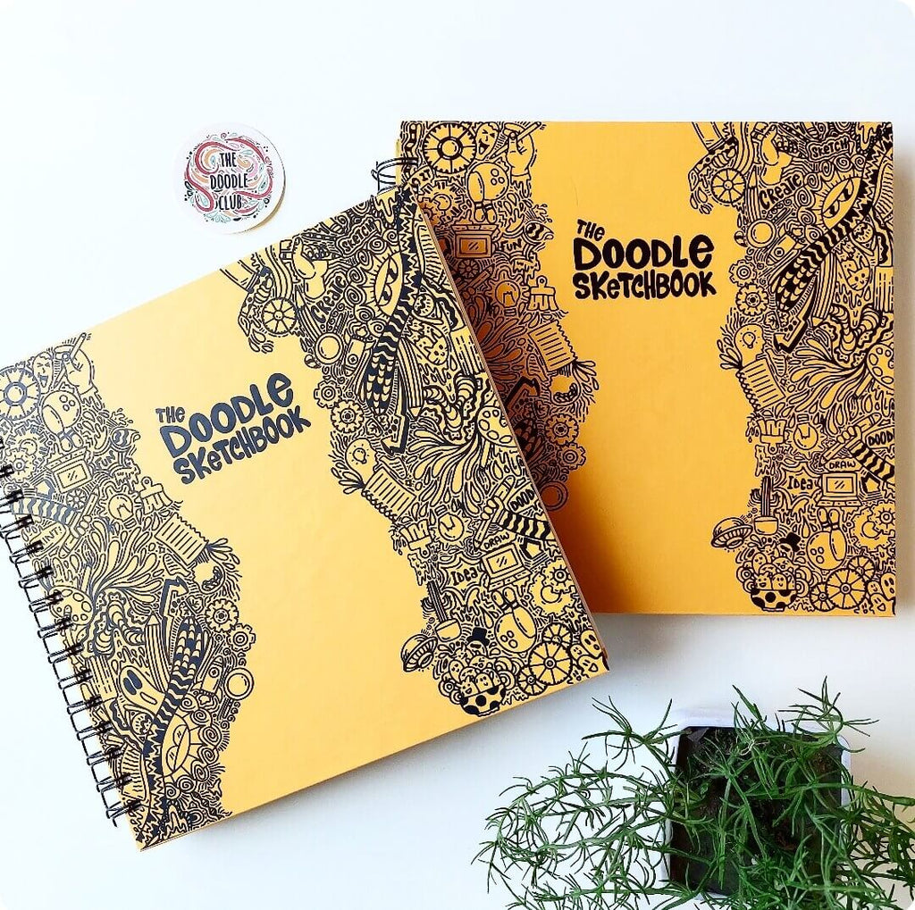 The Doodle Sketchbook - Yellow
