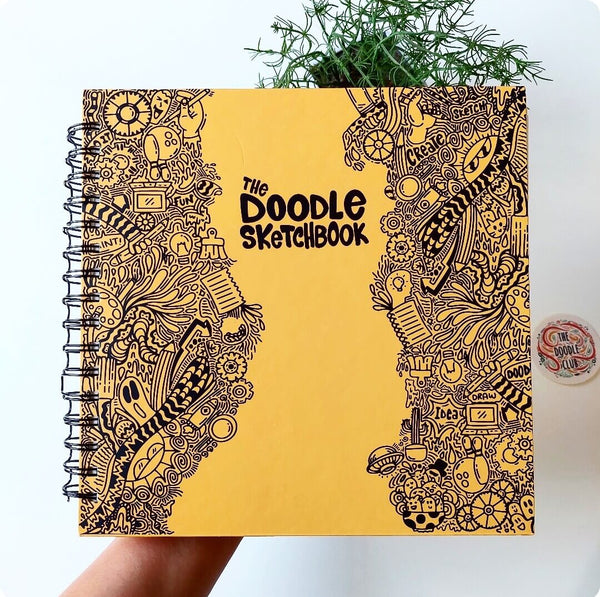 The Doodle Sketchbook - Yellow