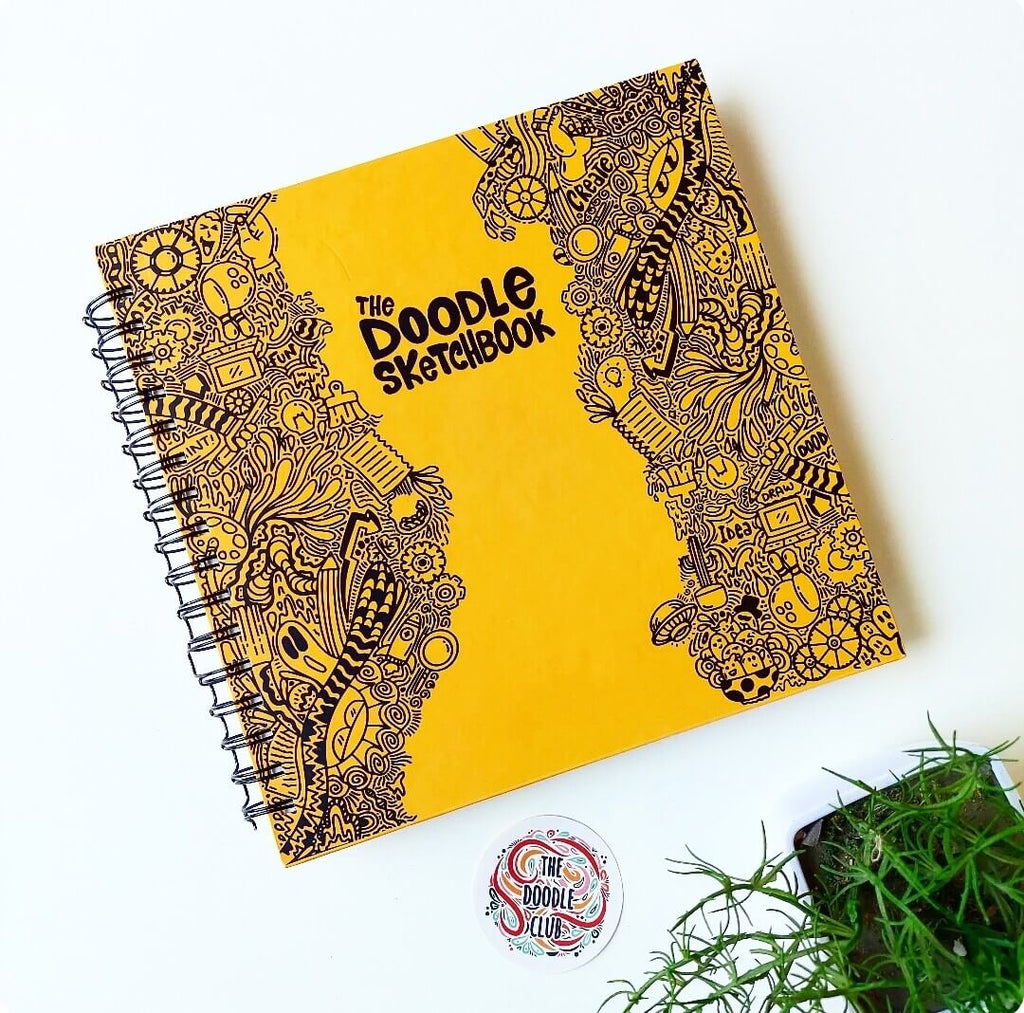 The Doodle Sketchbook - Yellow