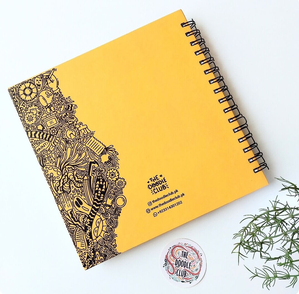 The Doodle Sketchbook - Yellow